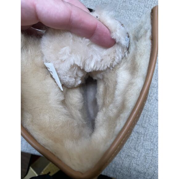 Cloud Nine Chestnut Brown Sheepskin Tundra Boots Womens 8 NIB NEW Box Lace UP - Picture 11 of 16